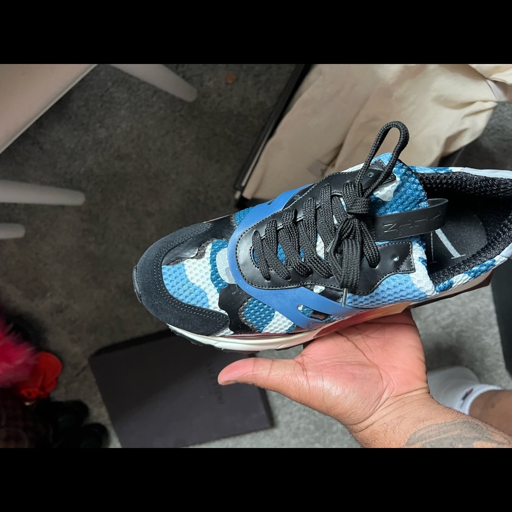 Slightly worn shoes